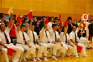第３６回世界選手権大会 基本動作審判風景